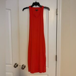 Wild Fable Bright Red Midi Dress